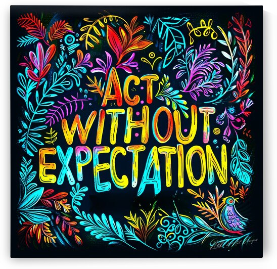 Act Without Expectations 2 by SykArt Designs