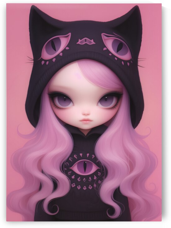 Mystic Gaze - Pink Dream by Anne Laure GOUPIL