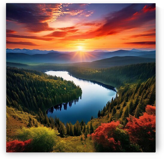 Natures Tapestry: A Journey of Tranquility and Wonder by Shoruq