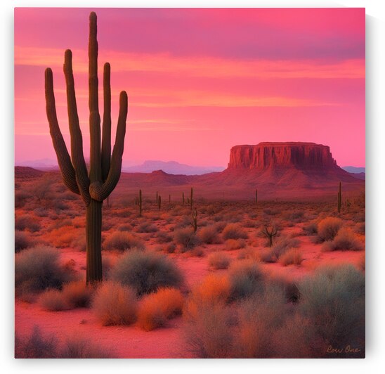 american landscapes southwest desert art by Row One Brand