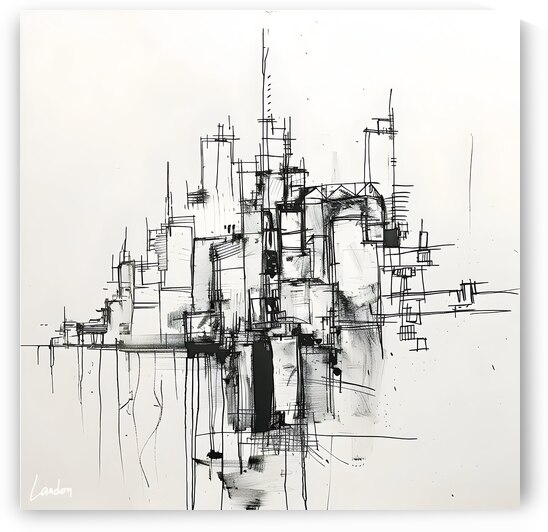 Basquiat City 12 by Landon