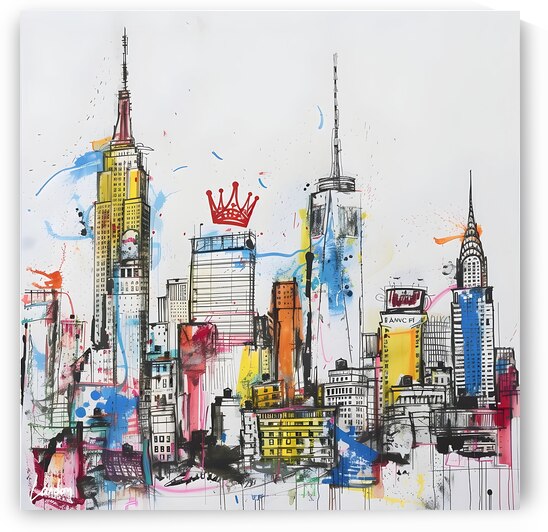 Basquiat City 14 by Landon