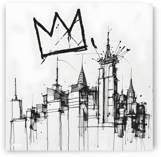 Basquiat City 9 by Landon