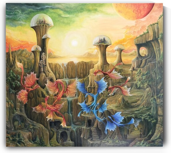 Dream Surrealism Fantasy Oil Paintings Gregory Pyra Piro Oil Painting ref 395641 by Gregory Pyra Piro