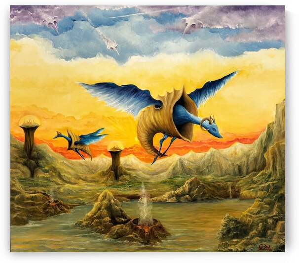 Modern Surrealism Fantasy Oil Paintings Gregory Pyra Piro Oil Painting ref 475525 by Gregory Pyra Piro