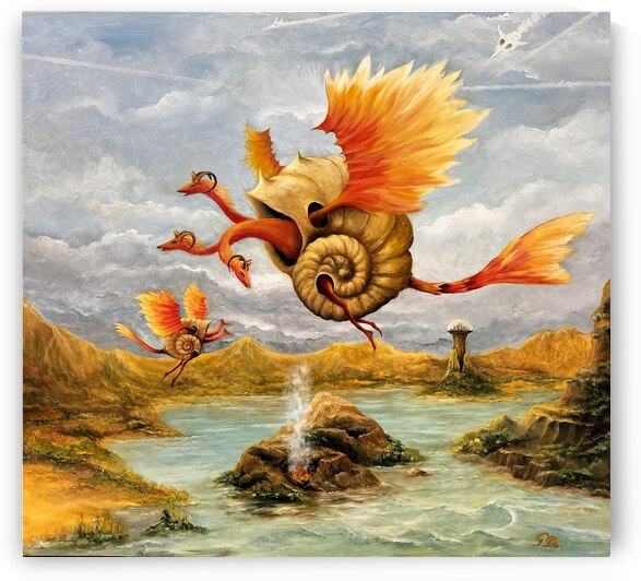 Modern Surrealism Fantasy Art Gregory Pyra Piro Oil Painting ref 583642 by Gregory Pyra Piro