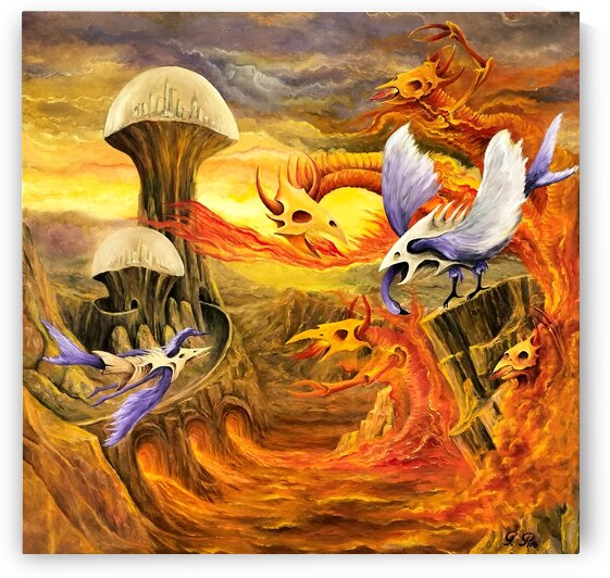 Modern Surrealism Fantasy Art Gregory Pyra Piro Oil Painting ref 605150 by Gregory Pyra Piro