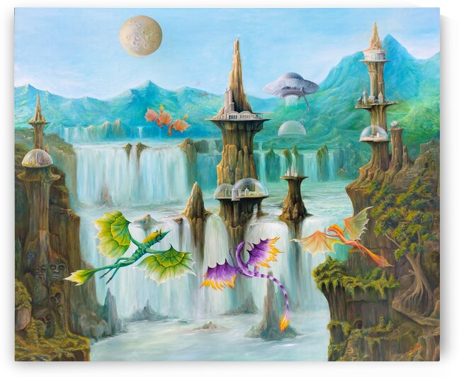 Dream Surrealism Fantasy Art Gregory Pyra Piro Oil Painting ref 748523 by Gregory Pyra Piro