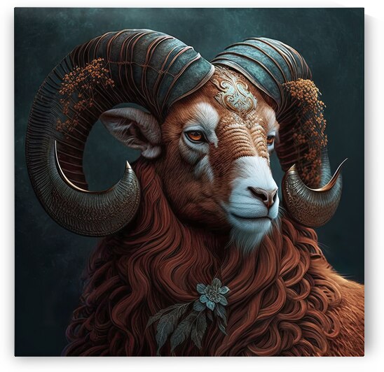 Aries the Ram by Harold Ninek