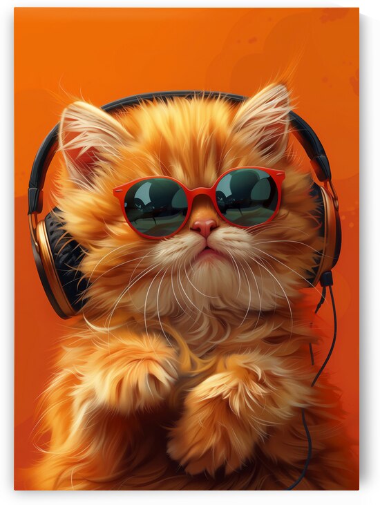 DJ Whiskers by Anne Laure GOUPIL