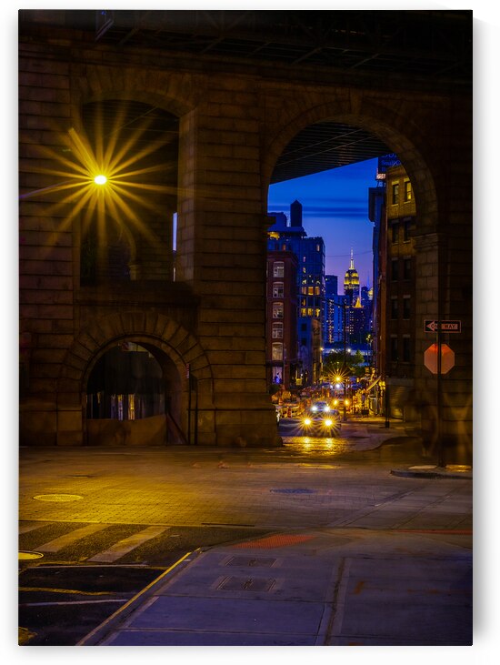 Under Manhatten Bridge by Geoffrey Prior