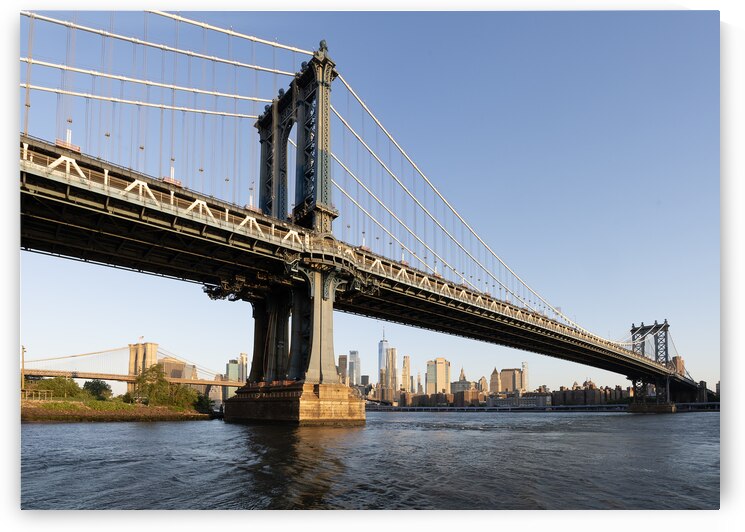 Manhattan Bridge from DUMBO by Geoffrey Prior