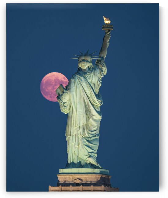 Libery Constitution Full Moon by Geoffrey Prior