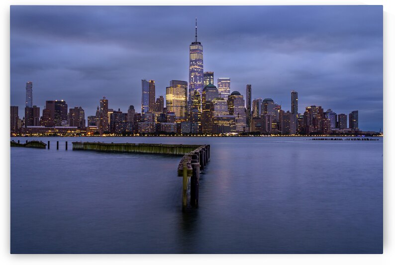 Manhatten by Dawn by Geoffrey Prior