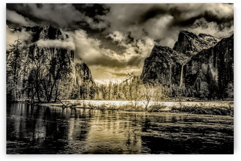 Yosemite Valley and the Merced River  by Norma Brandsberg Photography