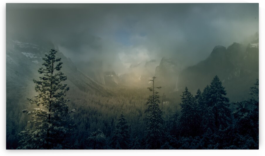 Yosemite Tunnel View Layers by Norma Brandsberg Photography