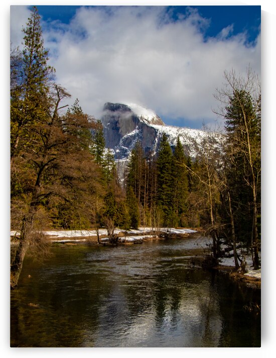 Half Dome in Winter by Norma Brandsberg Photography