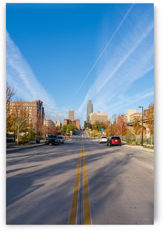 Douglas Street Omaha Nebraska by Jennifer White