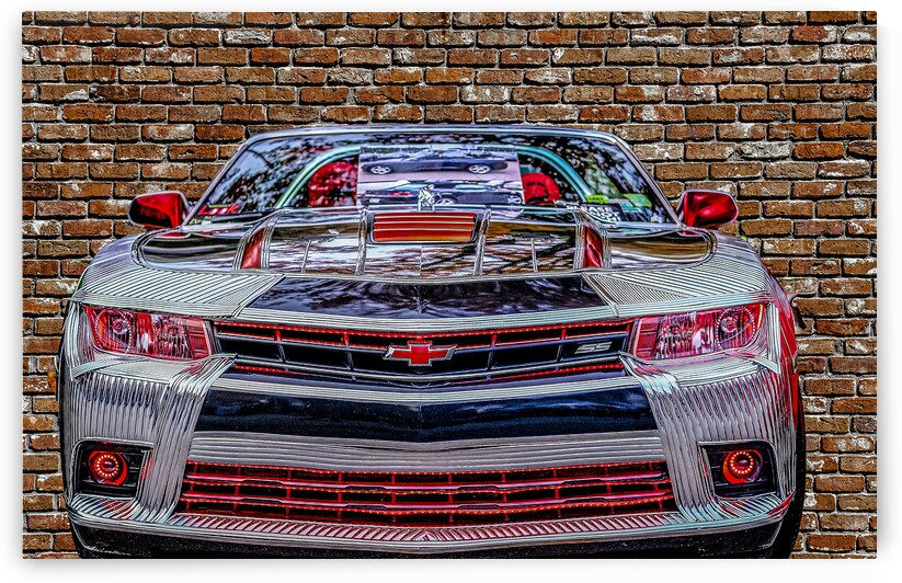 Old Brick Wall Different Colors by Darryl Brooks