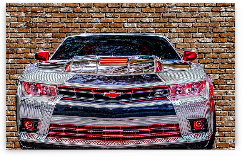 Old Brick Wall Different Colors by Darryl Brooks