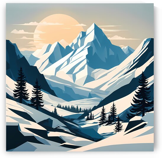 Mountainous Sunrise by Marc Duggan