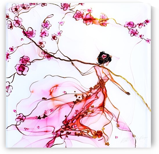 Blossom Lines  by SykArt Designs