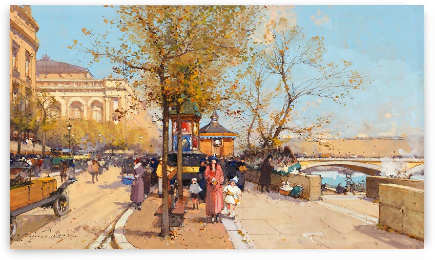 A Stroll by the Seine by Row One Brand