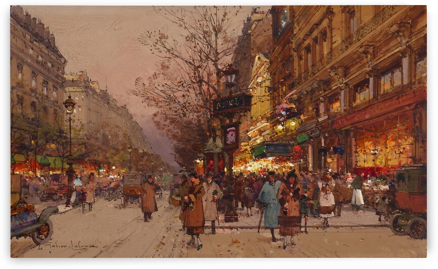 Les Grands Boulevards pres du theatre des varietes by Row One Brand