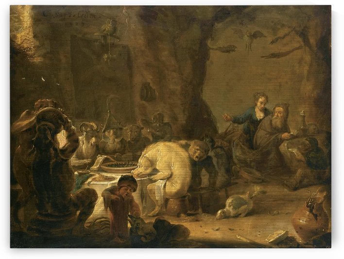 The Temptation Of Saint Anthony, 1629 by Cornelis Saftleven