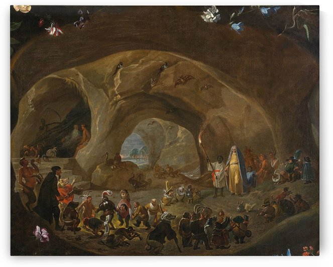 Temptation of St Anthony by Cornelis Saftleven