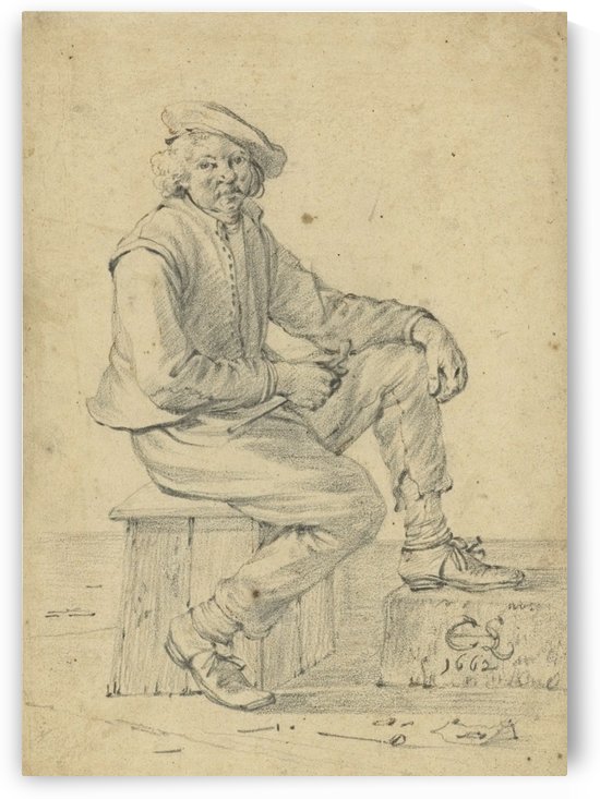 A master prepairing to do his work by Cornelis Saftleven