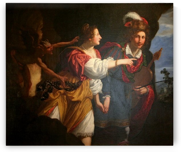 Orphee et Eurydice by Jacopo Vignali