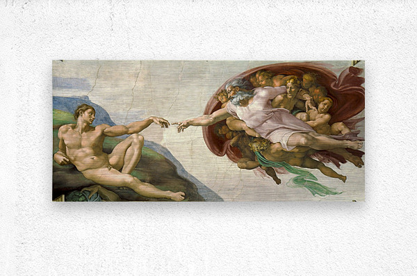 Michelangelo: The Creation Of Adam HD 300ppi by Stock Photography