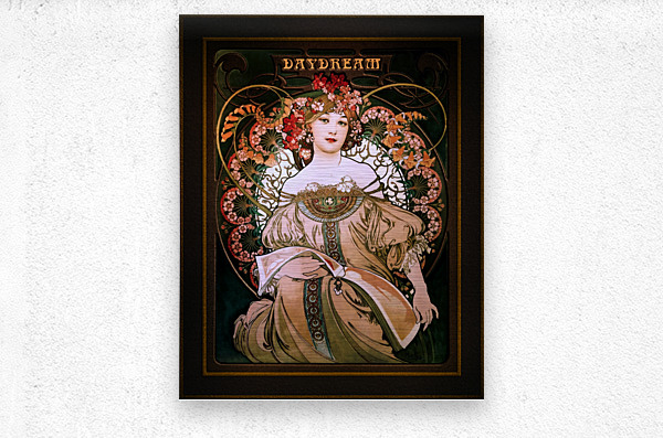 muchaです Daydream c1896 by Alphonse Mucha Remastered Vintage Retro