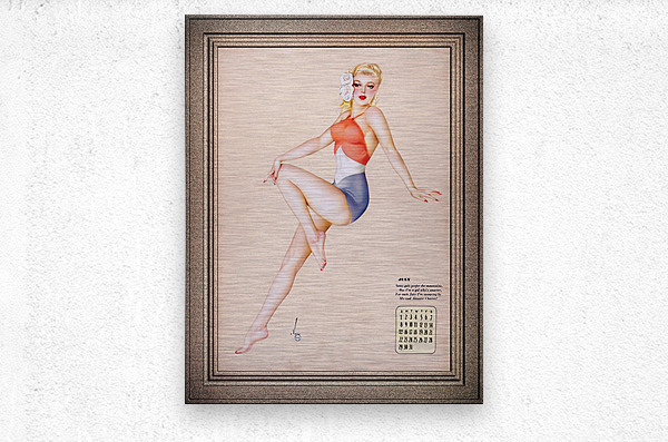 AIberto Vargas ピンナップガール 50th Anniversary Vargas Girl 1990 Lithograph 36x24 by