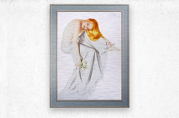 Art Deco Glamour Girl by Alberto Vargas Remastered Vintage