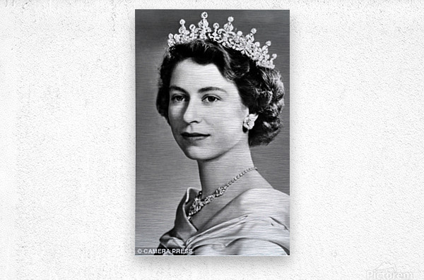Queen Elizabeth II 60 year by Lilly Newton Store Wall Art