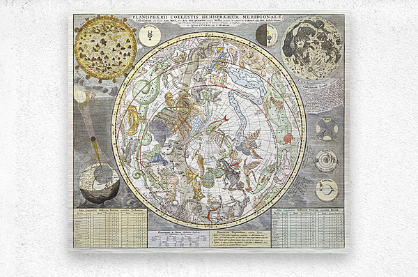 Vintage Maps 33 by TOPARTGALLERY Wall Art