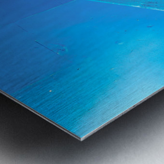 blue brushed metal background