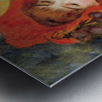 Dance In Bougival Detail By Renoir Canvas Dance In Bougival Detail By Renoir Metal Print
