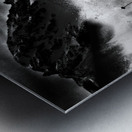 Dark Freeride Metal print