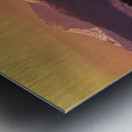 Whale Tails In Southeast Below Chilkat Mtns Digital Composite Metal print