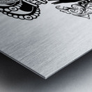 monogram crown  3 Impression metal