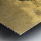 Beautiful sunset on a lake Metal print