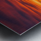 fire Sunset Metal print
