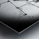 Monogram Piano at kotel 1 Impression metal