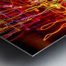 light creative abstract colorful Metal print