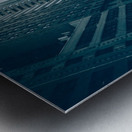 New York Street Metal print
