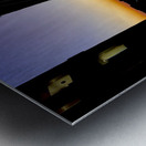 Clemson Sunset Metal print