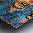 The Face Metal print